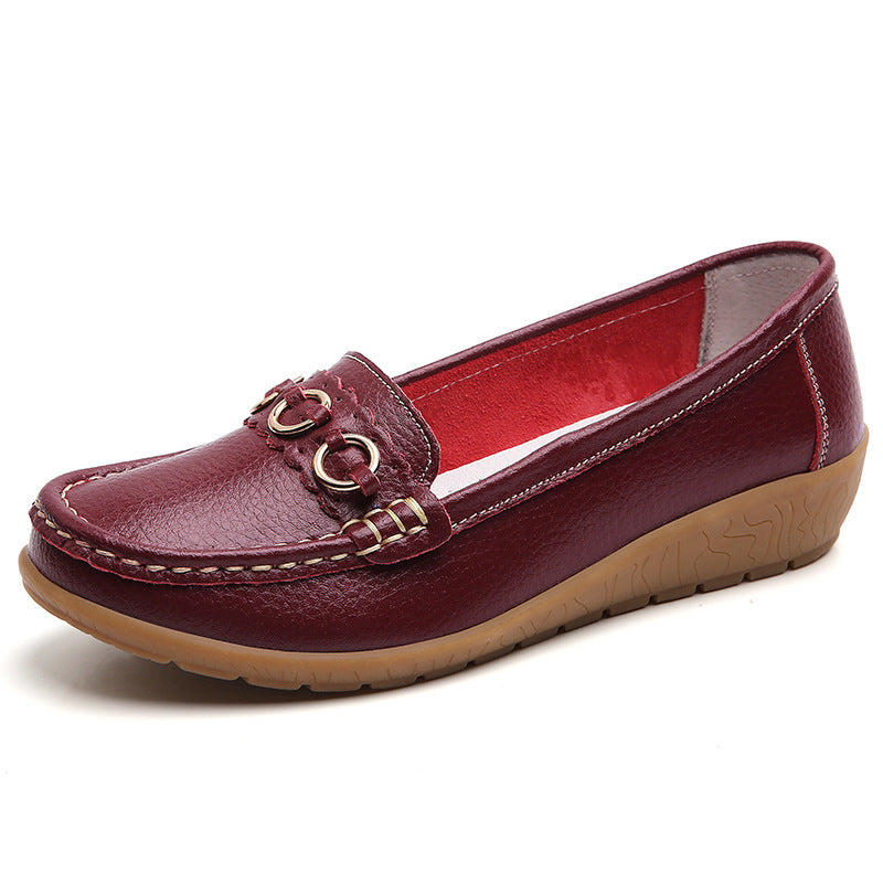 Spring And Autumn Wedge Driving Plus Size Maternity Shoes