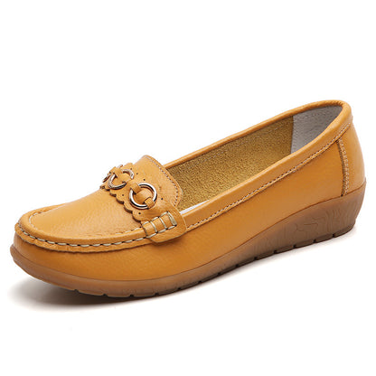 Spring And Autumn Wedge Driving Plus Size Maternity Shoes